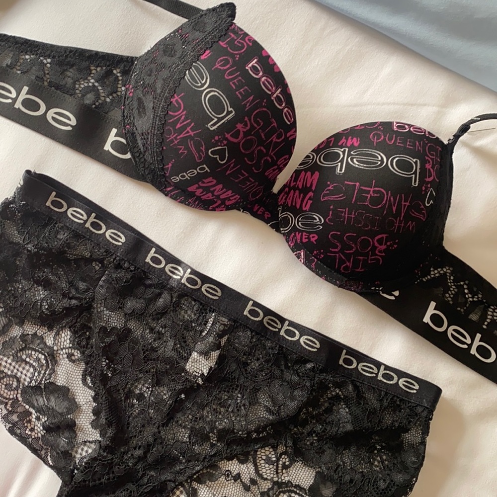 BEBE GIRL BOSS LINGERIE SET 💫
